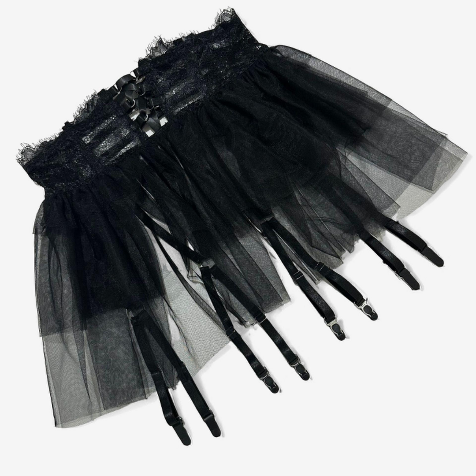 Noctis Lace Ensemble-Black-L-Basques-StylinArts