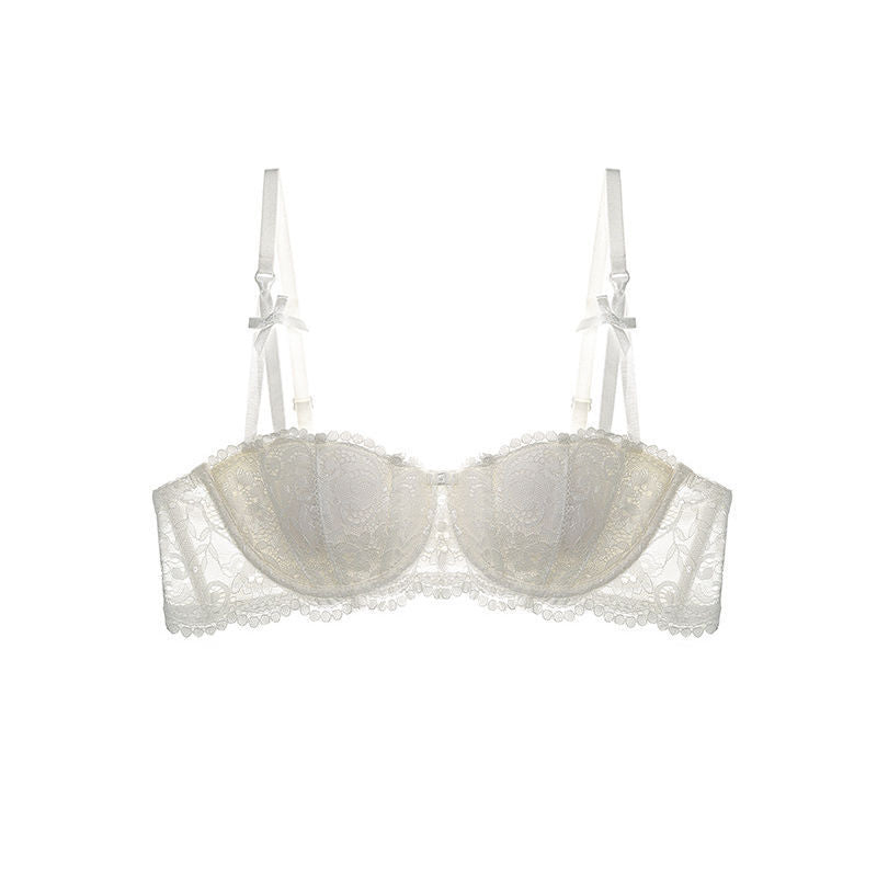 Rosabella Lace Bra-White-32.70A-Bra-StylinArts