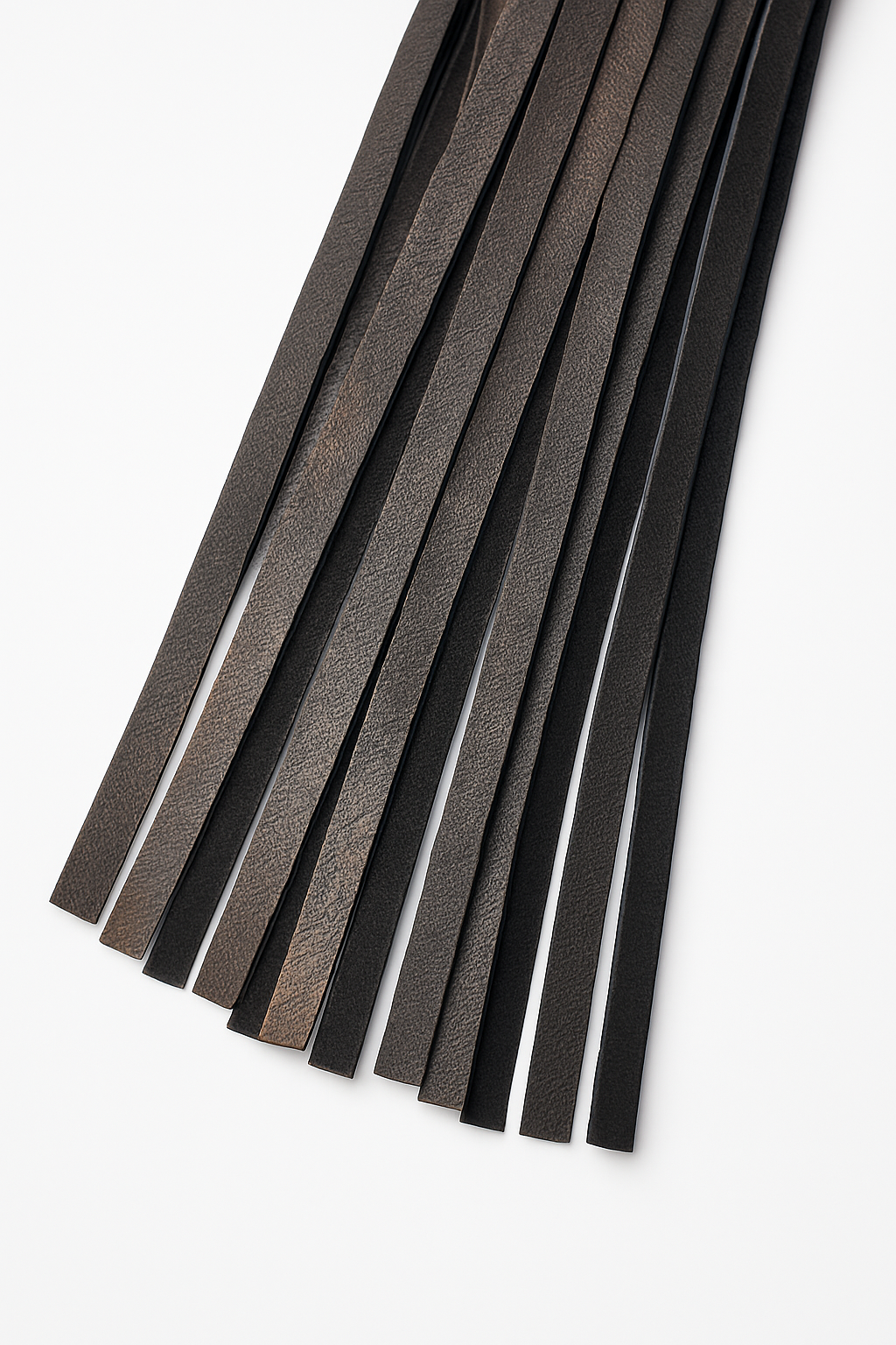 Vintage Cowhide Flogger – Antique Wooden Handle Whip for Couples & Training-Bound to You-StylinArts