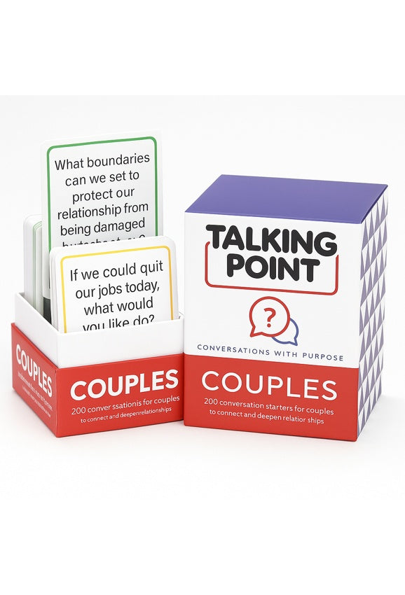 Talking Point: Couples Edition – 200 Conversation Starters to Connect & Grow
