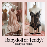 Babydolls vs Teddies: Which Suits You Best?