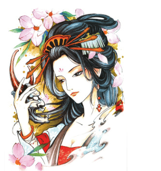 AquaInk Slyph Tattooverse-Ink Art Styles-StylinArts