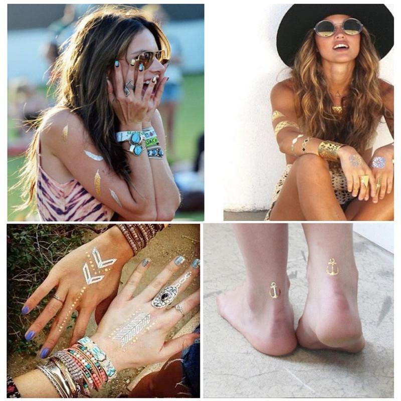 Glimmer Foil Tattoosv-Ink Art Styles-StylinArts