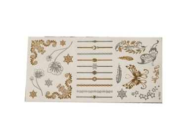 Glimmer Foil Tattoosv-Ink Art Styles-StylinArts