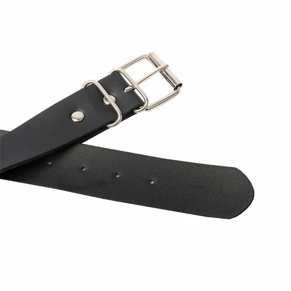 Fierce Femme Studded Punk Bra with Collar Belt-Suspender Belts-StylinArts