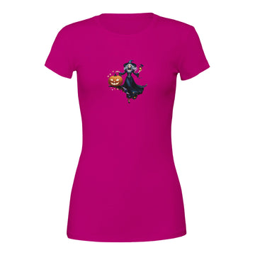 Premium Womens Crewneck T-shirt | Bella + Canvas 6004 Berry-Print Material-StylinArts
