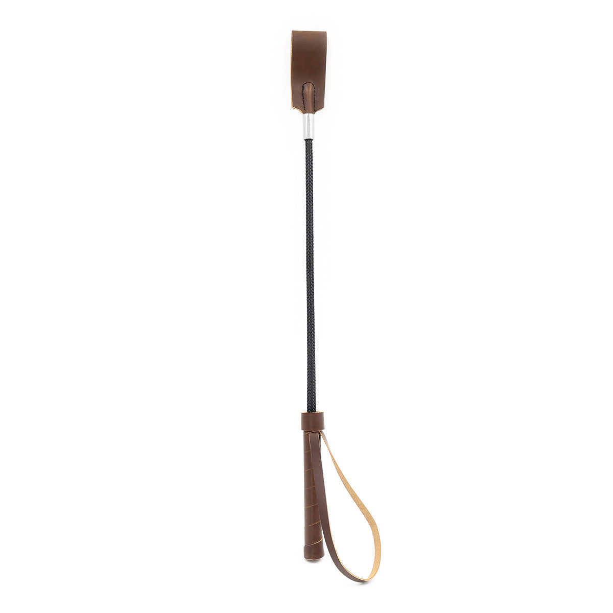 Classic Leather Riding Crop – Flexible Shaft & Loop Tip (Multiple Colors)-Bound to You-StylinArts
