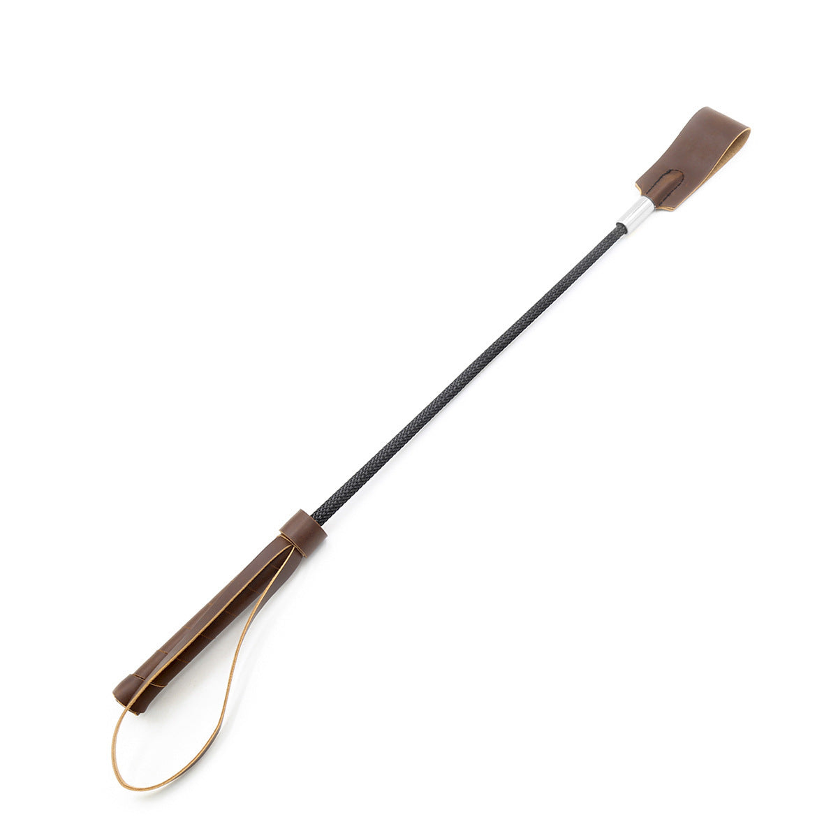 Classic Leather Riding Crop – Flexible Shaft & Loop Tip (Multiple Colors)-Bound to You-StylinArts