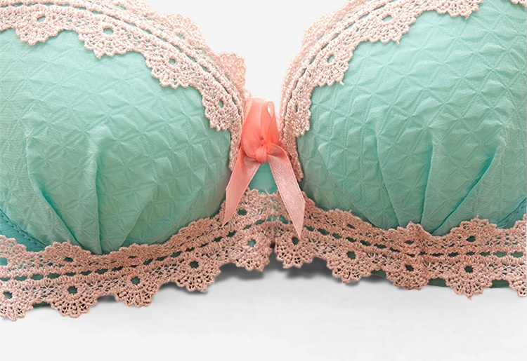Sofia Pastel Mint Lace Lingerie Set-Sky Blue-32/70-Bra-StylinArts