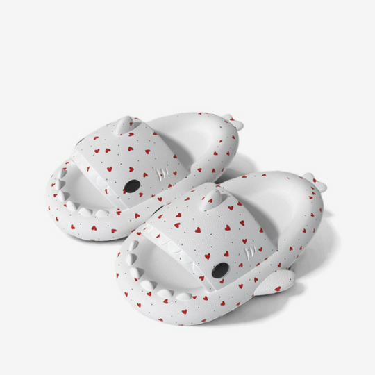 Shark Chic Comfort Slippers – Playful, Anti-Slip Luxury-Luxury Indoor Slippers-StylinArts