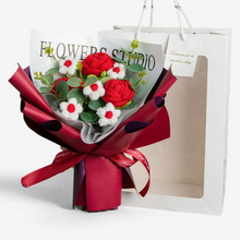 Hand-Woven Crochet Flower Bouquet Gift Set – A Timeless Token of Love