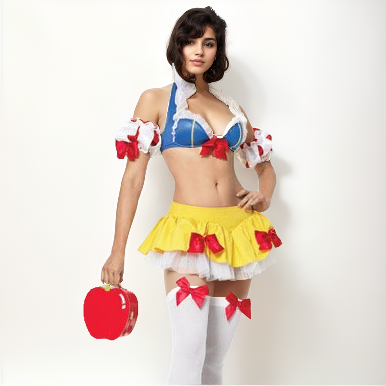 Naughty Fairytale Princess – Snow Fantasy Role-Play Costume-Intimate Roleplay Outfits-StylinArts