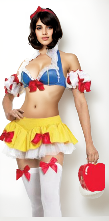 Naughty Fairytale Princess – Snow Fantasy Role-Play Costume-Intimate Roleplay Outfits-StylinArts