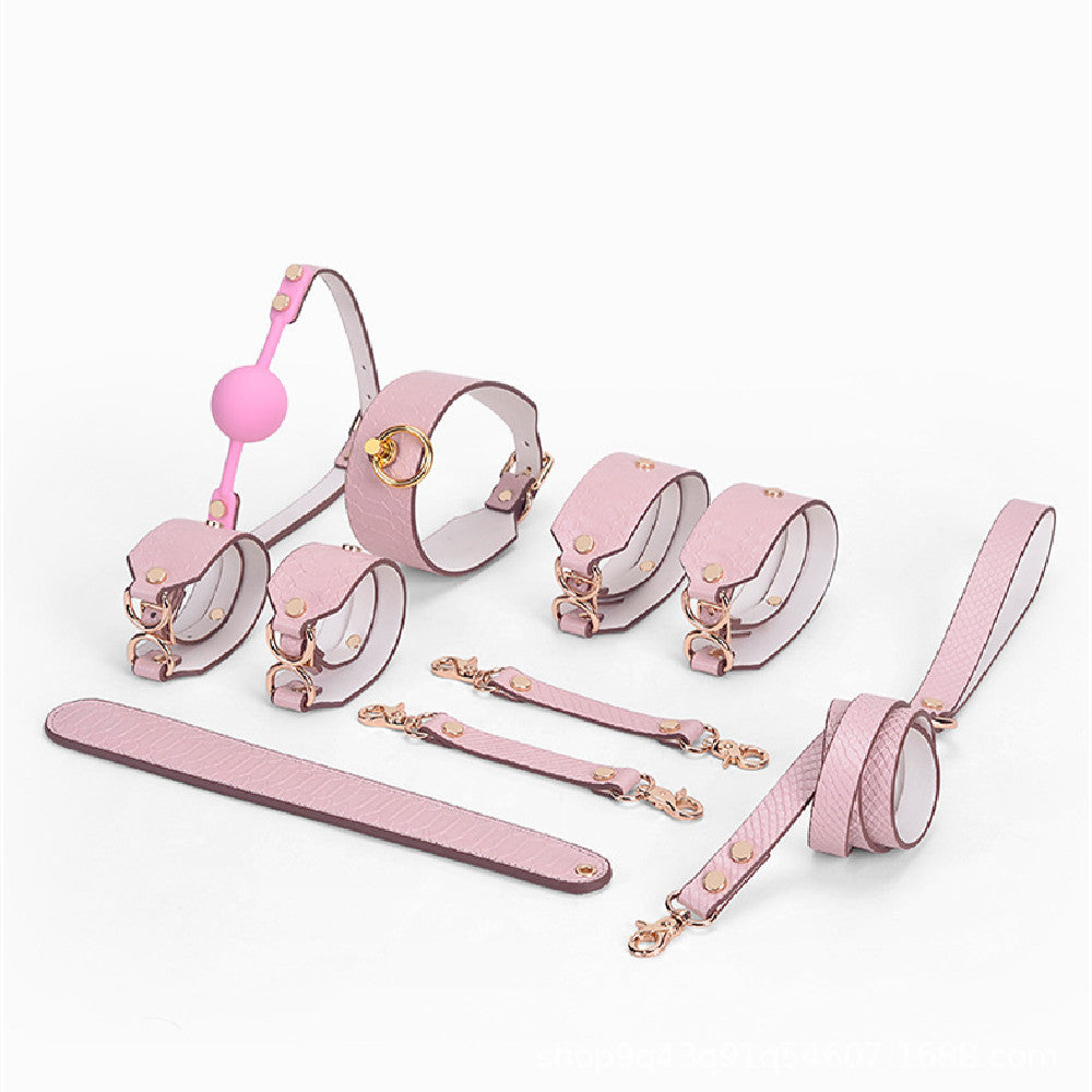 Elegant Restraint Luxury Play Set – Plush Adjustable Intimate Collection