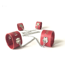 Sensual Restraint Hand & Foot Cuffs – Adjustable Luxury Leather Accessory