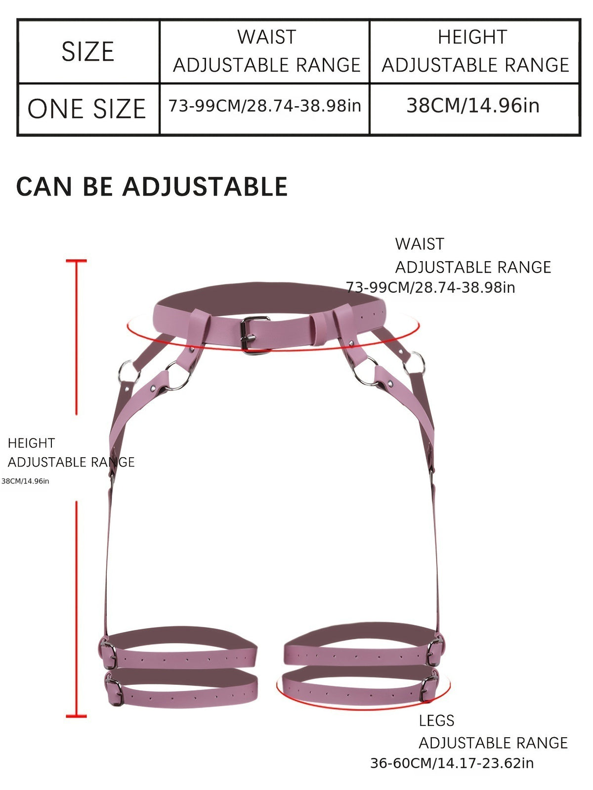 Enchanting Leather Bondage Garter Belt-Suspender Belts-StylinArts