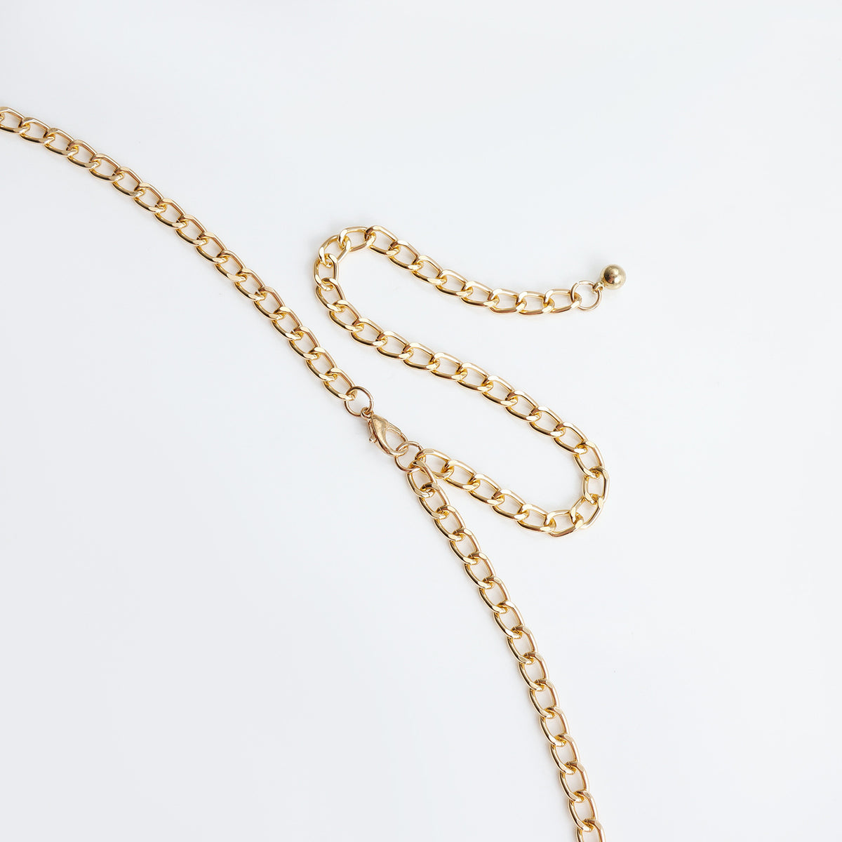 Turquoise Drape Belly Chain – Gold Multi-Layer Waist Jewelry for Lingerie & Beach Seduction-Belly chain-StylinArts