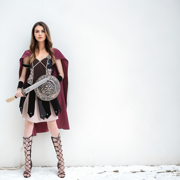 Seductive Pirate Wench Costume – Corset Top & High-Low Skirt-Intimate Roleplay Outfits-StylinArts