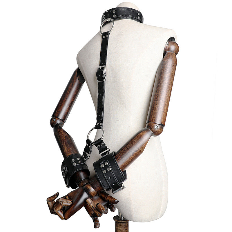 Dominant Restraint Back Handcuffs-Suspender Belts-StylinArts