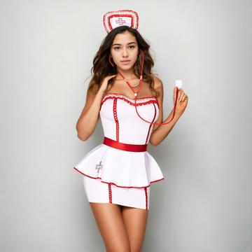 Lingerie Role Playing Nurse uniform.-Intimate Roleplay Outfits-StylinArts