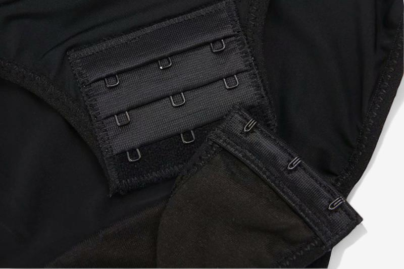 Vespera Appliqué Panel Bodysuit-Purple-70B-Bodies & Teddies-StylinArts