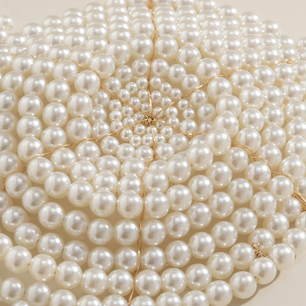 Aurelian Beaded Statement Bra-Gold-Bras and Briefs-StylinArts