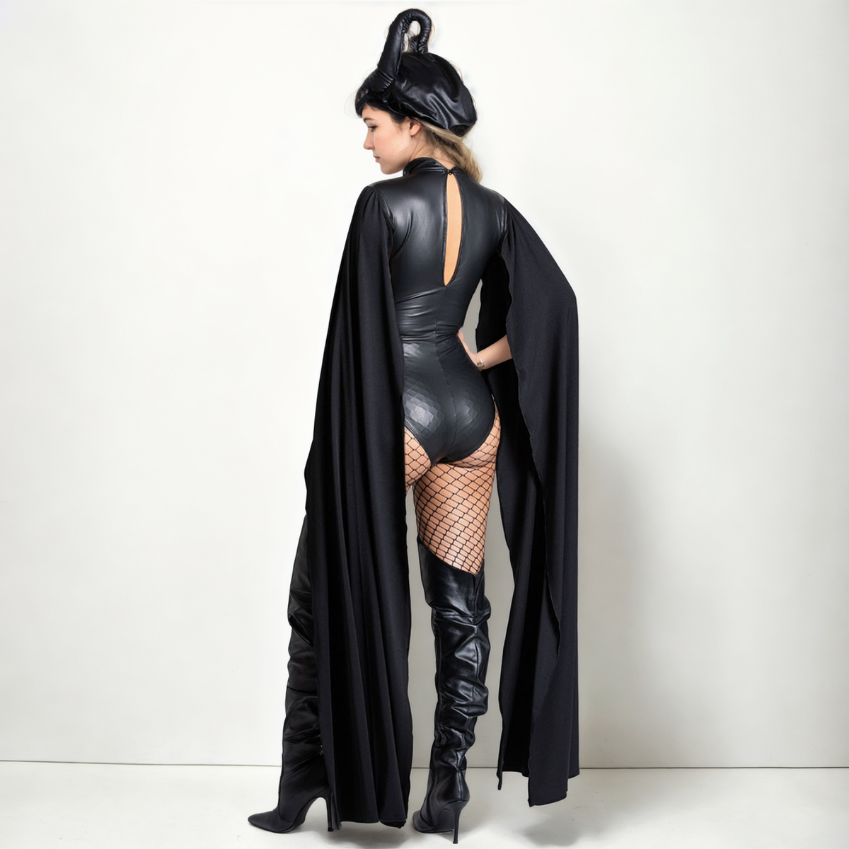 Mystical Maleficent Cosplay Costume - Enchanting Halloween Outfit-Intimate Roleplay Outfits-StylinArts