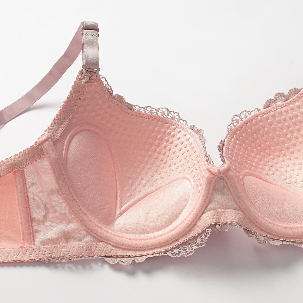 Fiordaliso Lace Set-Champagne-36or80BC-Bra-StylinArts