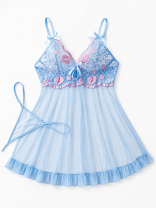 Celeste Bloom Babydoll Set