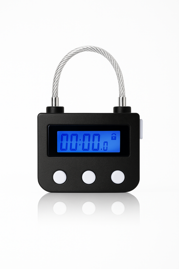 Smart Timer Bondage Lock – Digital Delay Padlock for Chastity & Restraint Play-Bound to You-StylinArts