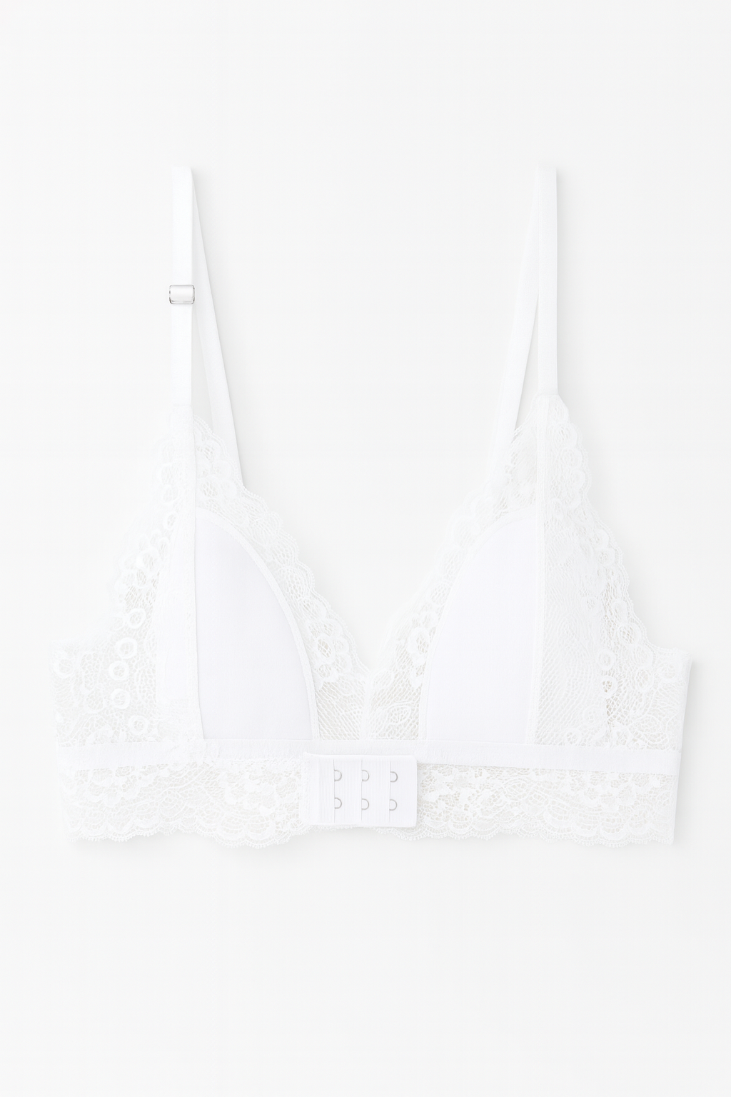 Celestine Lace Bralette Set-White-L-Bras and Briefs-StylinArts