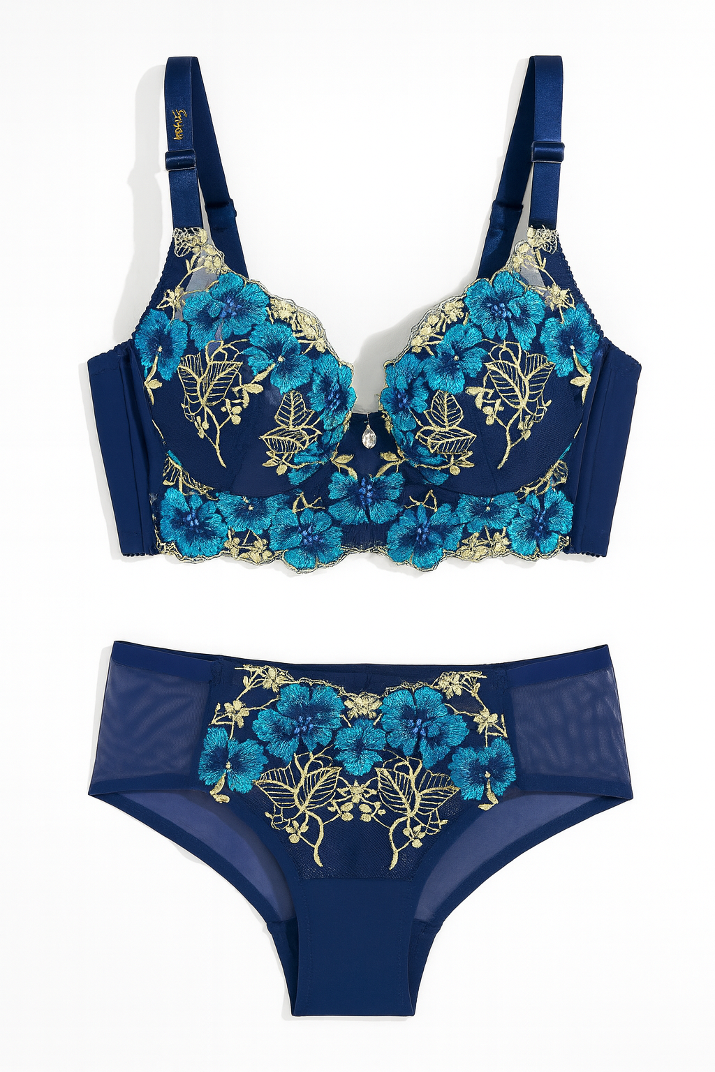 elestia Embroidered Lace Set