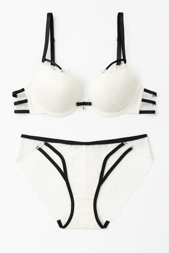 Bianca Lace Set-White-70B-Bra-StylinArts
