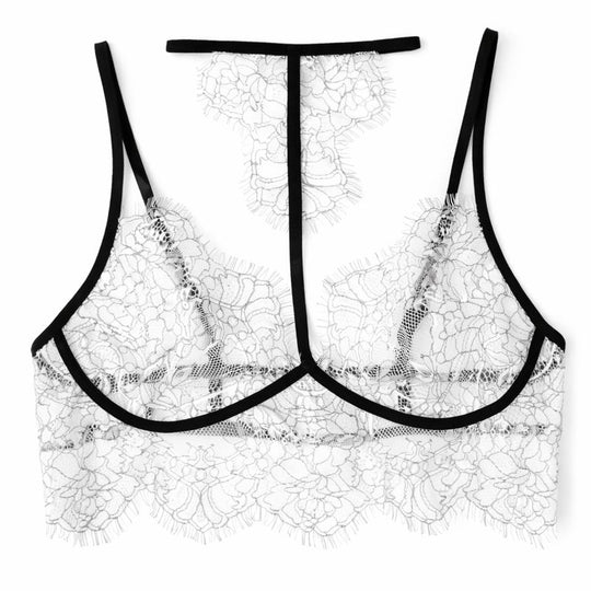 Veyora Lace Harness Lingerie Set