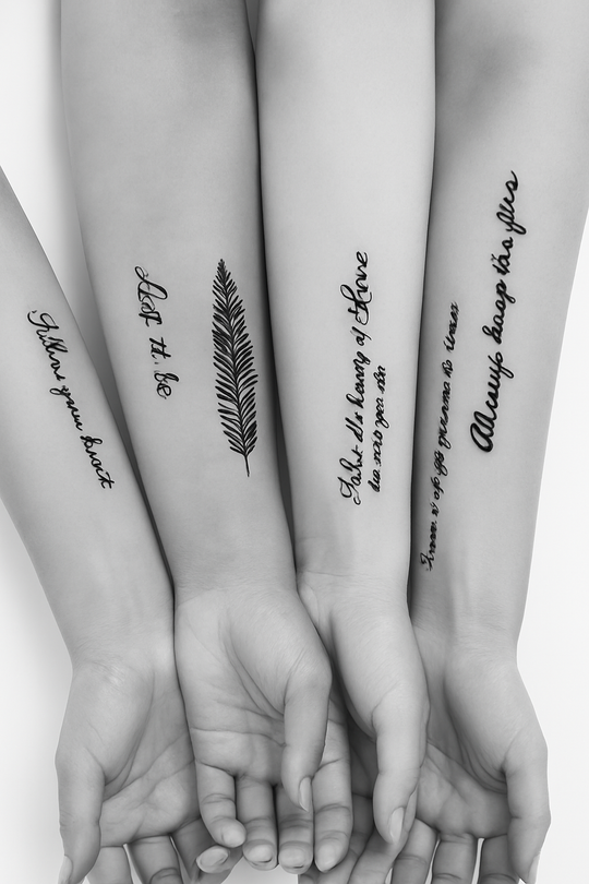 Fashionable Waterproof Arm Tattoo Stickers