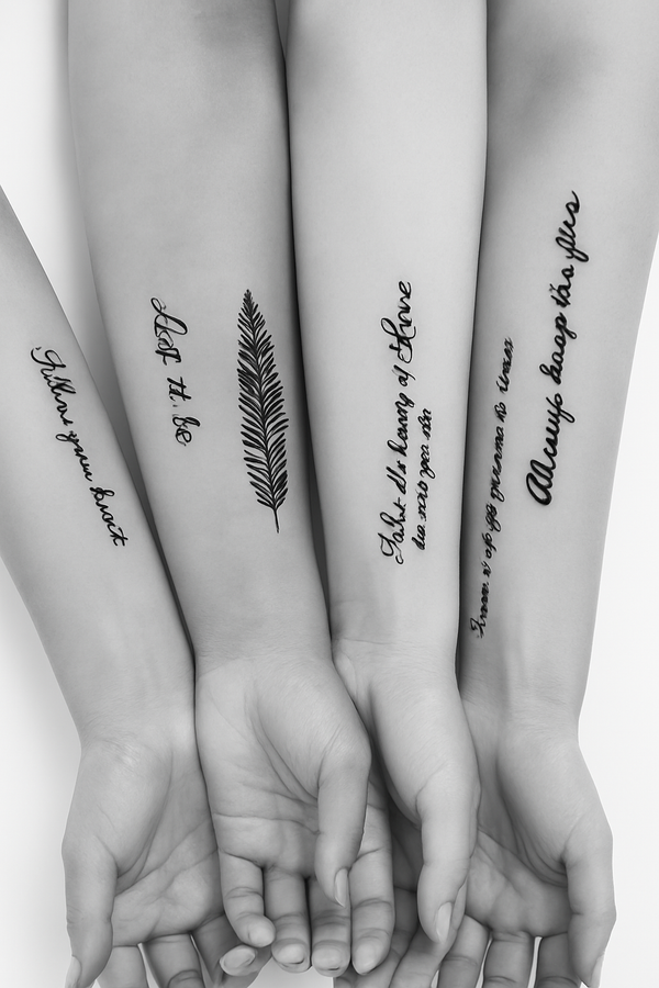 Fashionable Waterproof Arm Tattoo Stickers