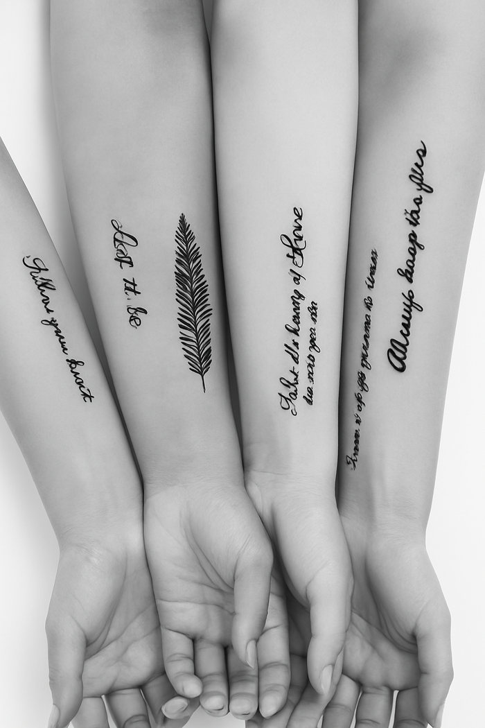Fashionable Waterproof Arm Tattoo Stickers
