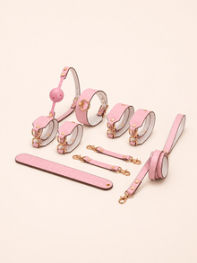 Elegant Restraint Luxury Play Set – Plush Adjustable Intimate Collection