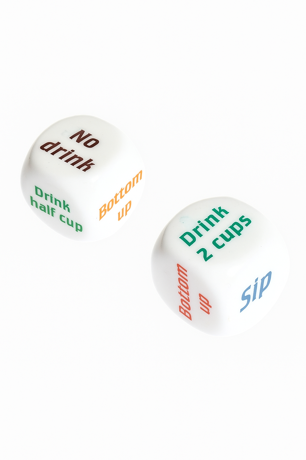 Roll & Sip Drinking Game Dice Set