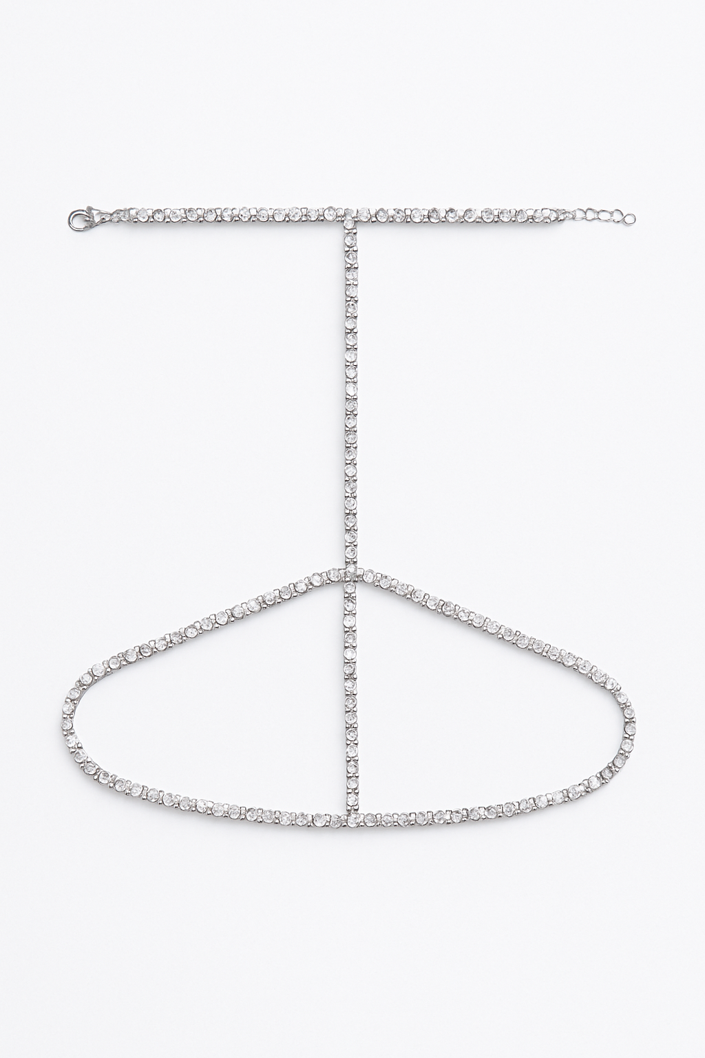 Starlit Crystal Arm Chain – Dazzling Upper Arm Jewelry for Sleek Seduction & Festival Glam-Body Jewellery-StylinArts