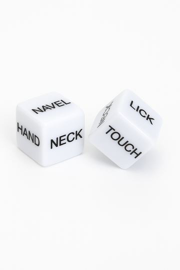 Romantic Dice Game for Couples – Action & Body Part Foreplay Dice Set-Tease & Please Tools-StylinArts