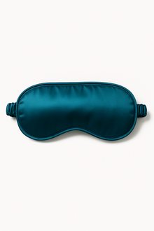 Luxury Satin Blindfold Eye Mask – Soft Sensory Playwear (Blue, Grey, Pink)