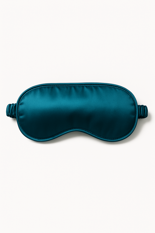 Luxury Satin Blindfold Eye Mask – Soft Sensory Playwear (Blue, Grey, Pink)