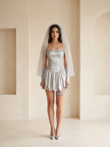 Mystic Veil Halloween Costume - Enchanting Spiritual Love Art Outfit