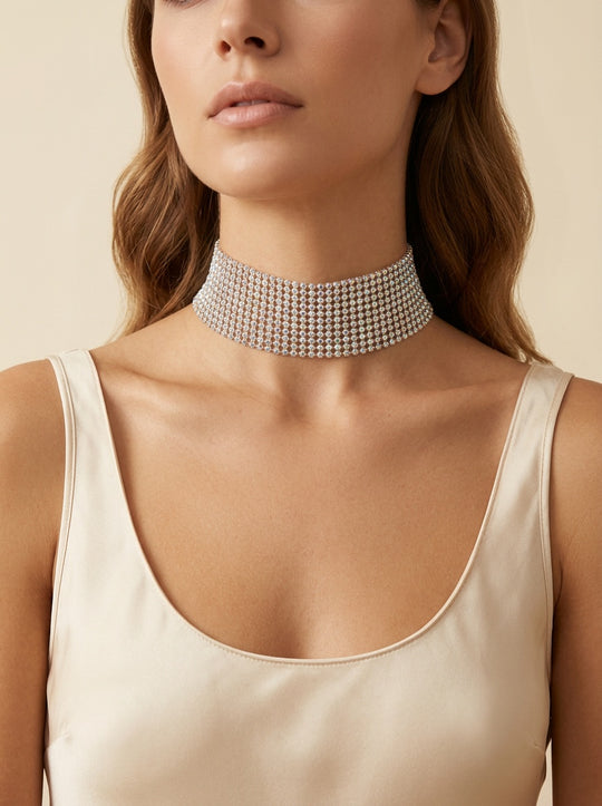 Lumiere Crystal Choker