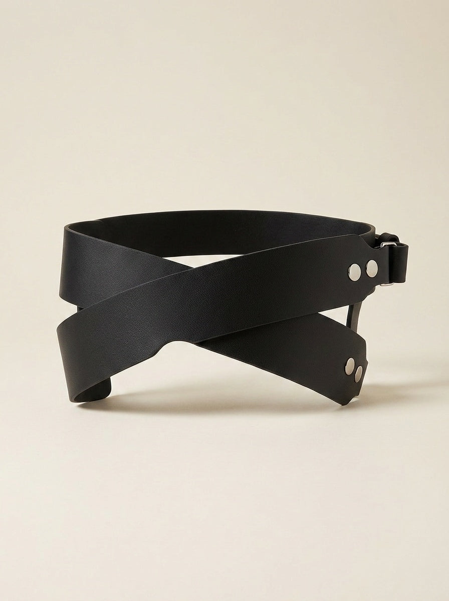 Cortical Leather Blindfold – Bold Sensory Deprivation Eye Mask