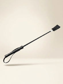 Classic Leather Riding Crop – Flexible Shaft & Loop Tip (Multiple Colors)