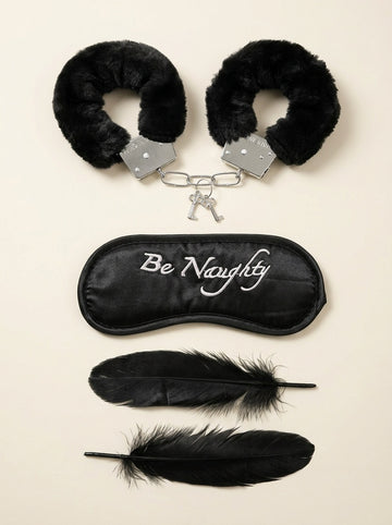 Sensual Furry Fantasy Set – Plush Three-Piece Playful Accessory