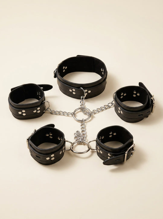 Elegance in Chains Restraint Set – Adjustable Chainlink Statement Accessory
