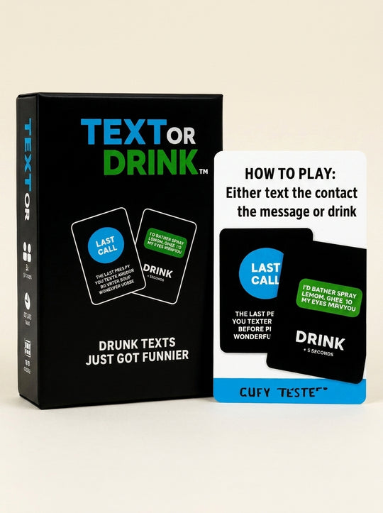 Text or Drink – The Wild Party Game Where Your Contacts Aren’t Safe